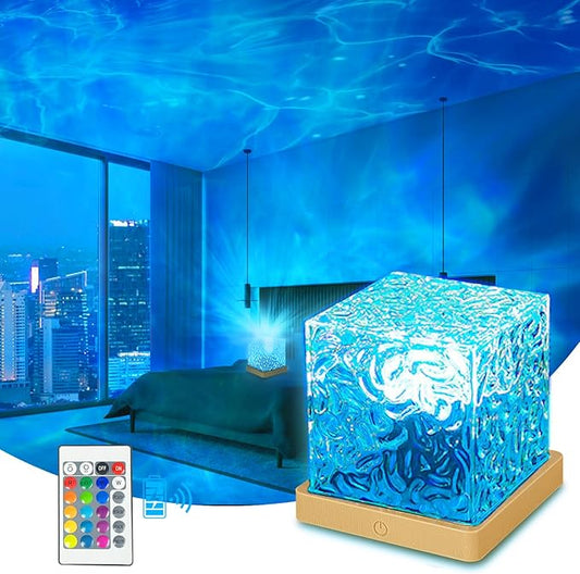 Ocean wave lamp for room decor